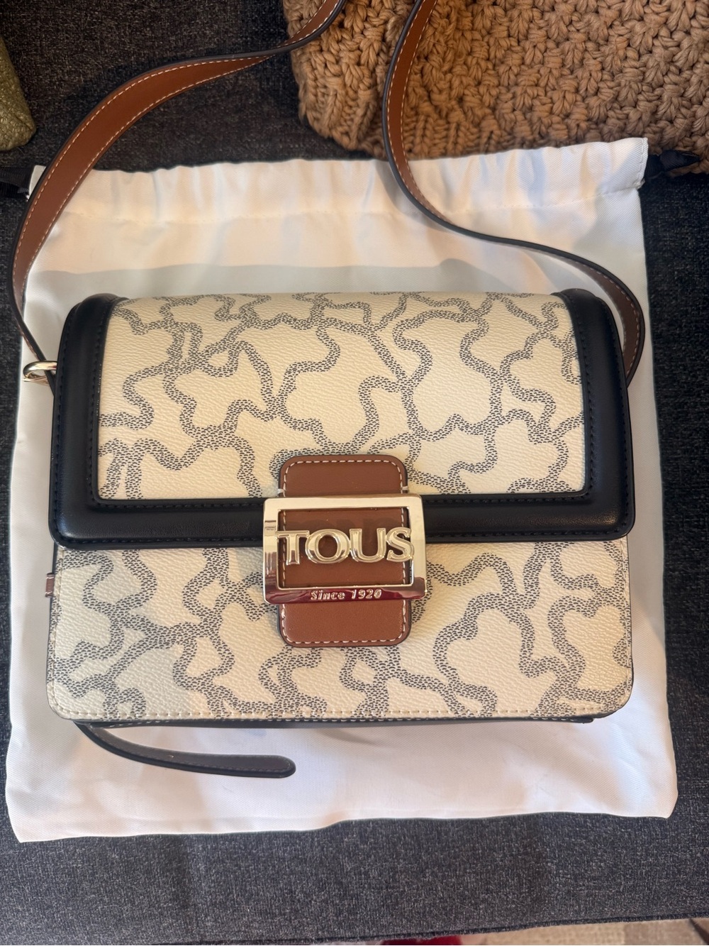 Tous Kaos Icon Multi Beige Shoulder